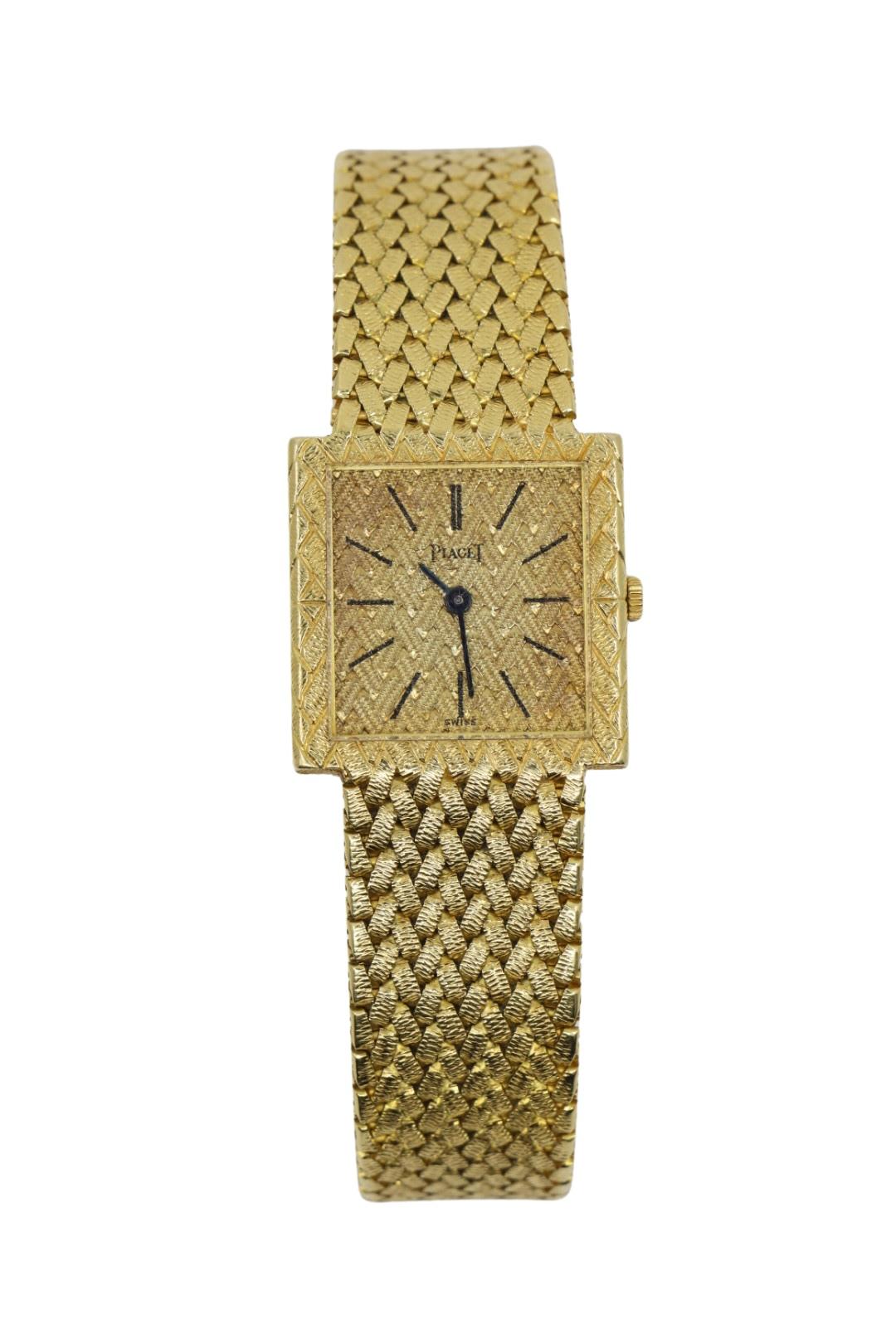 Piaget Vintage 18K Gold Unisex Watch | eBay