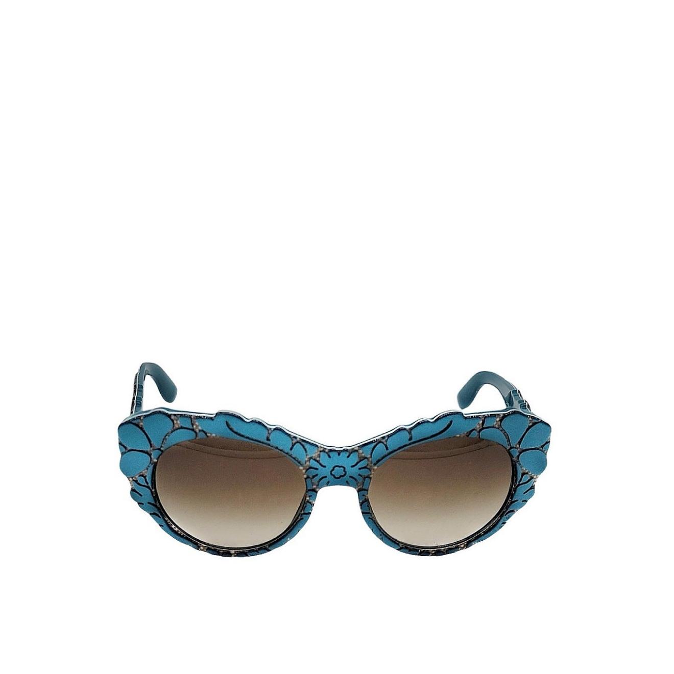Dolce and Gabbana Floral Brocade Cat Eye Sunglasses -DG4267 | eBay