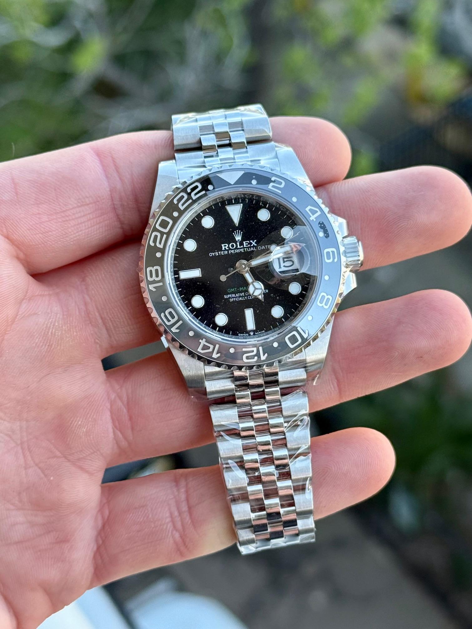 2026 Rolex GMT Master II 126710GRNR 'Bruce Wayne' Jubilee w/ Box