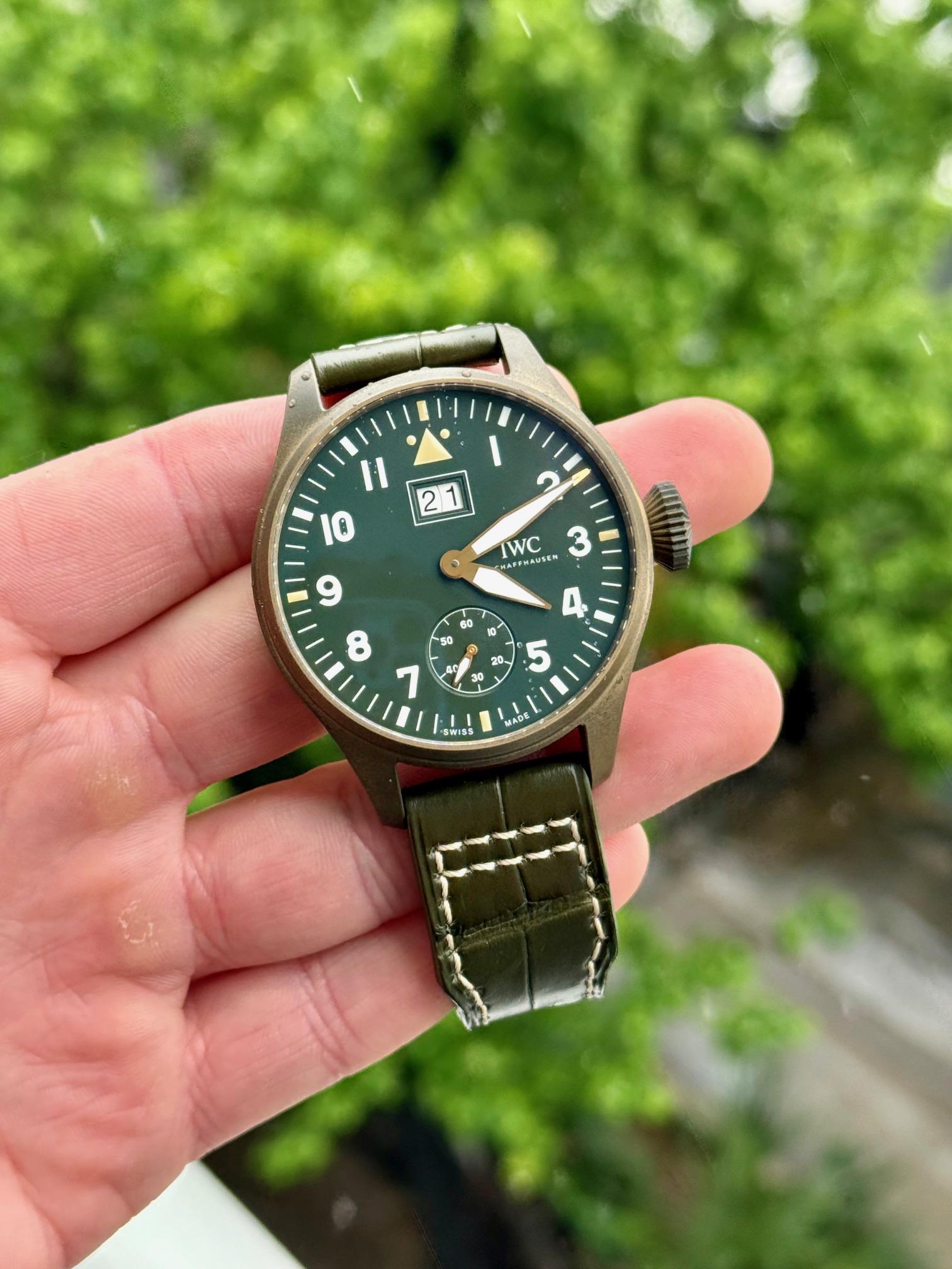 2021 IWC Spitfire IW510506 'Mission Accomplished' 46mm Manual w
